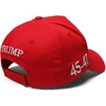 thumbnail image 5 of Tru_mp was Right About Everything Hat Tru_mp MAGA Hats Donald Tru_mp 2024 45-47 with USA Flag Baseball Cap, 5 of 6