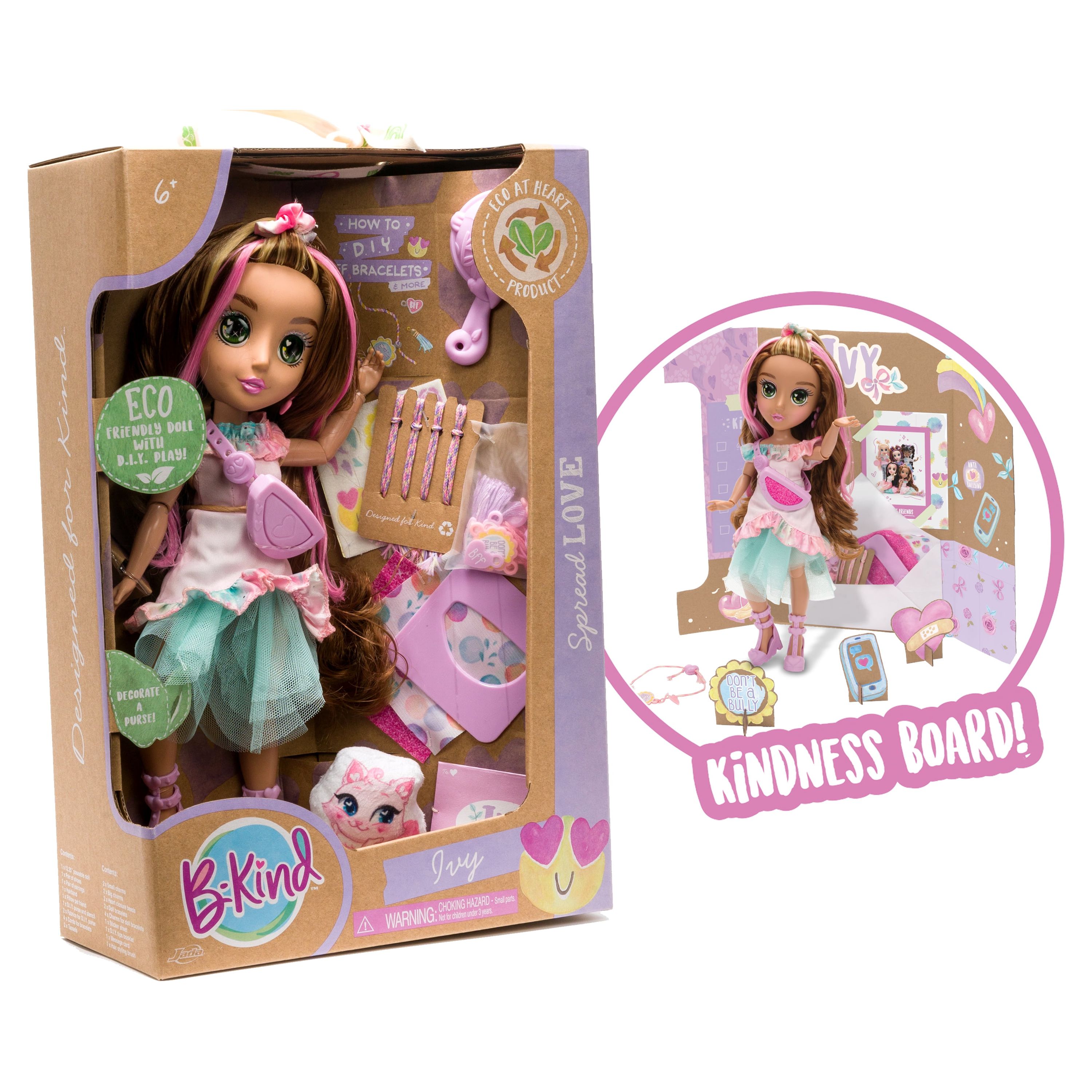 BeKind: Ivy Eco-Friendly Fashion Doll with DIY Play, Age 6+ - image 3 of 8