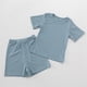 thumbnail image 2 of Odeerbi 1-4 Años Niños Niñas Pijama de Verano de Algodón de Manga Corta Conjunto de Pantalones Cortos Ropa de Dormir Suave Ropa de Casa Conjunto de Pijama, 2 of 4