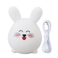 thumbnail image 2 of Silicone Nursery Lamp, Tap Control Comfortable 1200mAh Safe Compact Cute Night Light Cartoon  for Bedside, 2 of 8