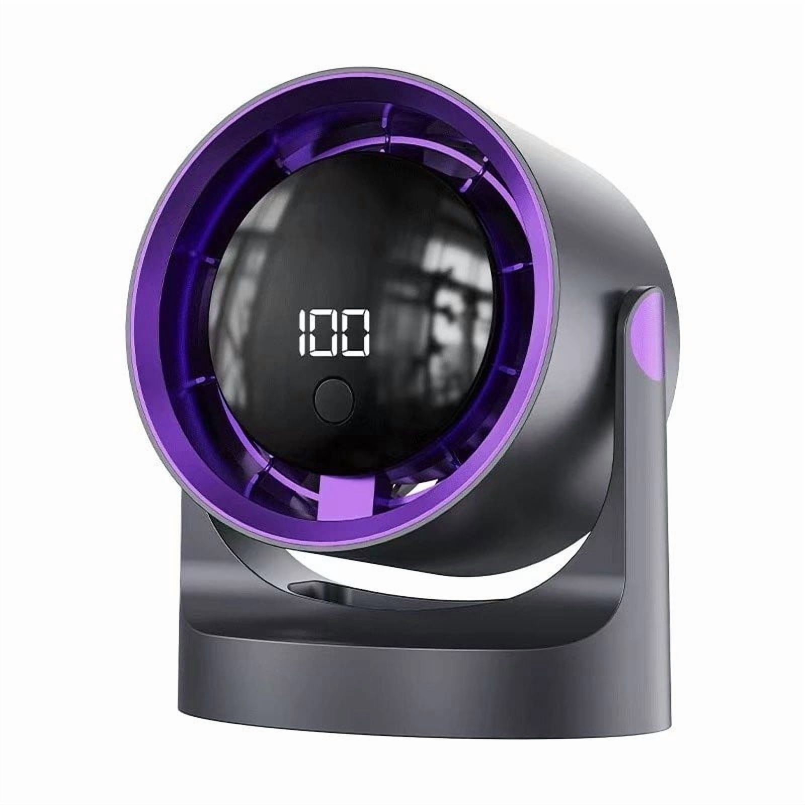 Desk Fan,Rechargeable Quiet Desktop Fan for Office, Bedroom, Dorm, Kitchen