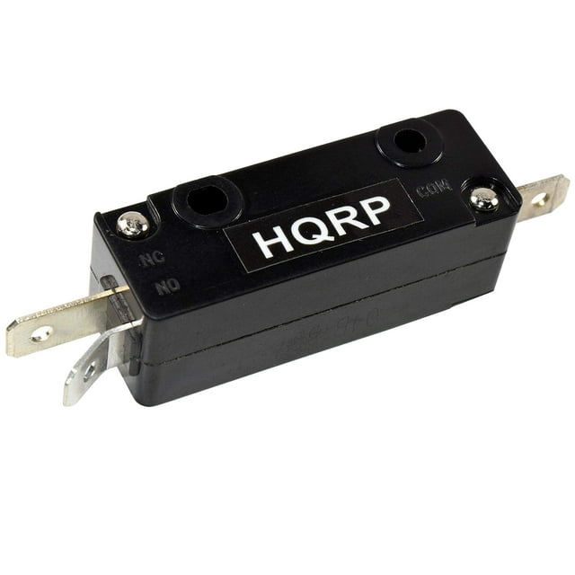 HQRP Interrupteur à Bouton-Poussoir pour Appareils Électroménagers, Projets DIY + sous-Verre HQRP