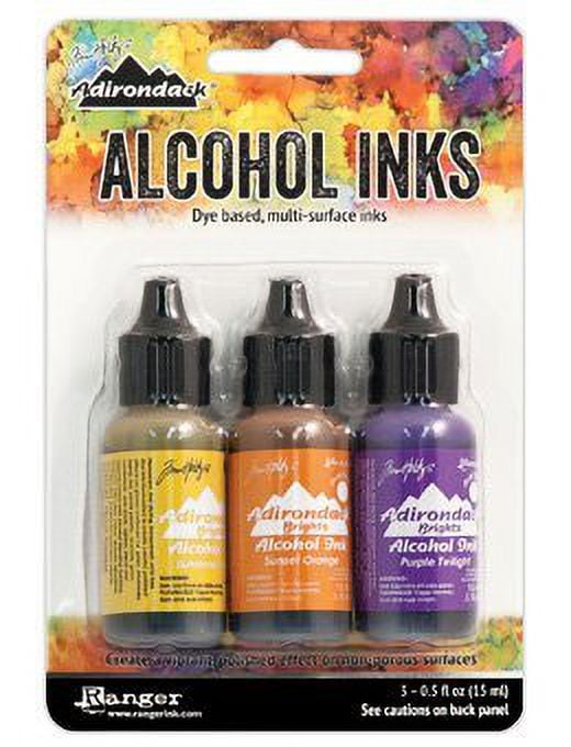 Tim Holtz Adirondack Alcohol Ink Bundle  Summit View and Retro Cafe Ink Set