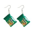 thumbnail image 5 of Novelty Chili Food Drop Hook Earrings Simulation Instant Noodle Dangle Earrings------Product code 69149, 5 of 5