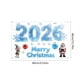 thumbnail image 3 of Seyotauo 2026 Christmas Window Clings Year Window Decals Static Snowman Snowflakes Stickers for Christmas Decorations Windows Décor Ornaments Xmas Party Supplies, 3 of 6