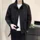 thumbnail image 3 of Abrigos con cremallera en V para hombre, ropa informal bordada de alta calidad, moda 2024, chaquetas de béisbol para hombre, ofertas, nuevas en entrega rápida, frío Y2k, 3 of 5