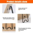 thumbnail image 4 of 6 Pcs Picture Frame Bracket, Picture Frame Easel Bracket, with Self-Adhesive for 5.9 to 10.2 Inch Picture Frame Easel, 4 of 7