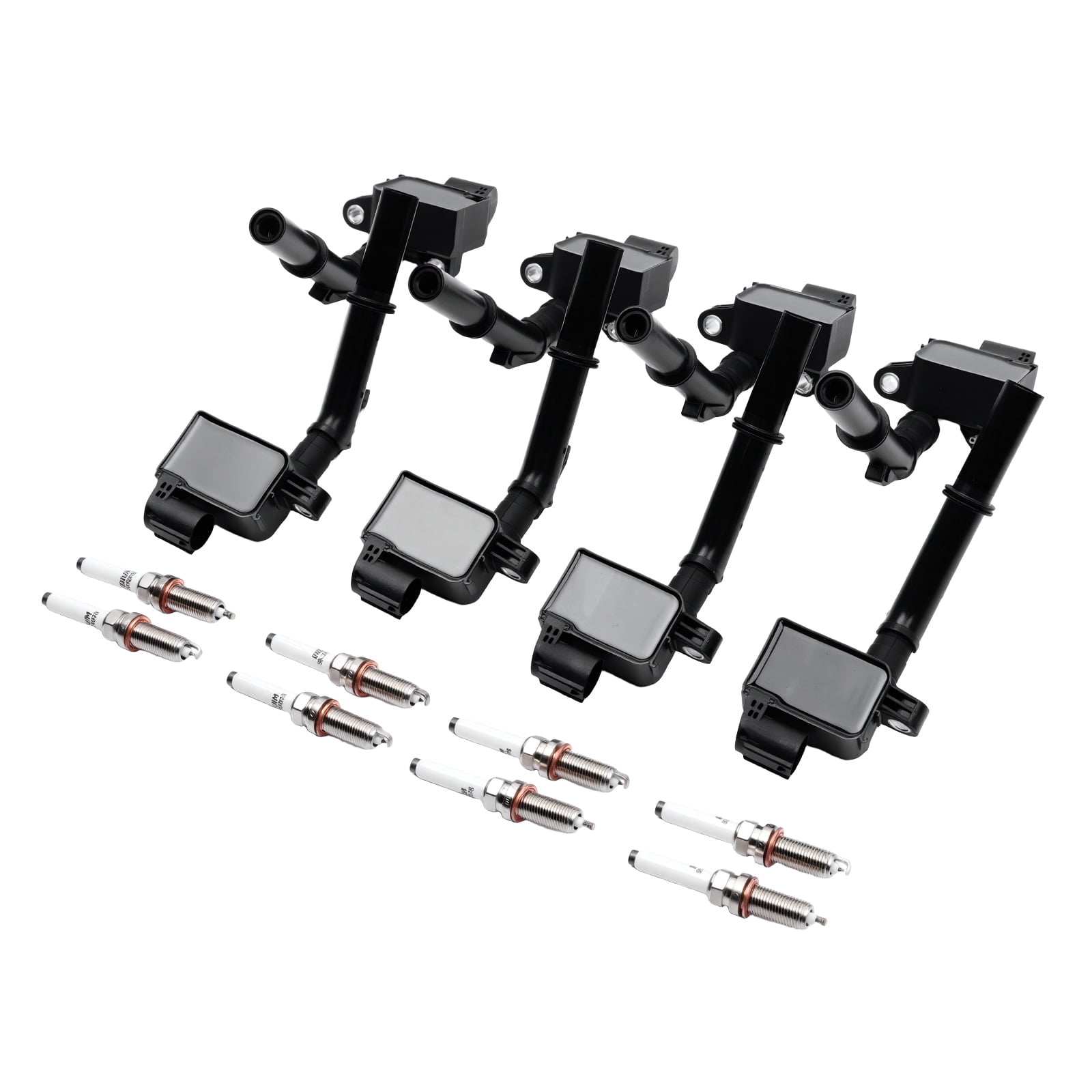 POLARPRA new Set of 8 Ignition Coils Pack and Spark Plugs fit for Mercedes-Benz E350 2012-2016 3.5L, Replaces# UF741& 95875