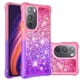 thumbnail image 1 of Funda para Motorola Edge 30 Pro Transparente con Brillos Carcasa Protectora Antigolpes con Glitter Brillante, 1 of 5