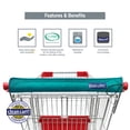 thumbnail image 3 of Clean Cart Shopping Cart Handle Cover 3-Pack, Bright Colors, 3 of 3