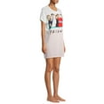 thumbnail image 3 of Friends Short Sleeve Crew Neck Graphic Print Sleepshirt (Women's) 1 Pack, 3 of 7