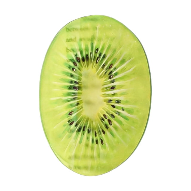 SIYTUAU Semi-Transparent Acrylic Fruit Shaped Bookmark For Readers Students And Stationery Craft Decoration 2X2 Inches