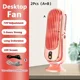 thumbnail image 1 of 1pc, Portable Air Conditioner Fan, Large Battery Dual Motor Home Small Air Cooler, 5 Speed ​​Air Cooling Fan 720° Surround Blower, Office, Travel, Camping, Outdoor RV Portable USB Fan, 1 of 1