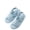Light Blue, variant on Terry Memory Foam Slipper, Moisture Wicking Upper, 100% Polyester, Durable Rubber Outsole, Non-Slip, Womens Fashion - Size Large, Lavendar