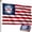 B, variant on Yanxiao 250th Anniversary USA Flag 3x5 Ft, 1776-2026 America 250th Patriotic Double-Sided 3-Ply Heavy-Duty Fade Resistant UV Protection Flag, 4th of July Decorative Banner for Outdoor, Garden