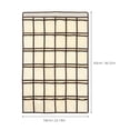 thumbnail image 2 of SWETRACE Organizador Beige Tipo Bolsillo Colgante Transparente Para Uso En Pared O Puerta, 2 of 6
