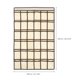 thumbnail image 2 of SWETRACE Organizador Beige Tipo Bolsillo Colgante Transparente Para Uso En Pared O Puerta, 2 of 6