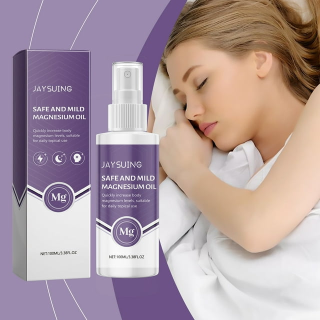 Fiudx Aceite de Magnesio, Calmante para Masajes, Fórmula de Fácil Absorción, Mezcla de Ingredientes Naturales, Reduce El Estrés y Relaja Los Músculos, para Adultos y Deportistas, 100 Ml. Cuidado Esen