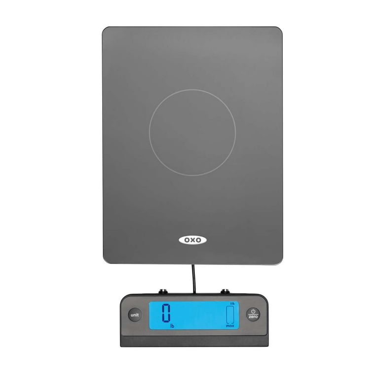 OXO Good Grips 11 Pound Stainless Steel Food Scale with Digital Display 