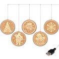 thumbnail image 2 of LAKUB Clearance Sale Christmas Lights LED String Lights Hanging Lights Room Lights Color Curtain Ligh, 2 of 2