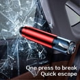 thumbnail image 3 of (Grey)Safe Pro X Emergency Car Window Breaker & Seatbelt Cutter - 2-in-1 Safety Hammer, 3 of 5