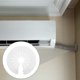 thumbnail image 4 of Flange Pipe Cover Plastic for Wall Drain and Plumbing Decoration 10Pcs, 4 of 5