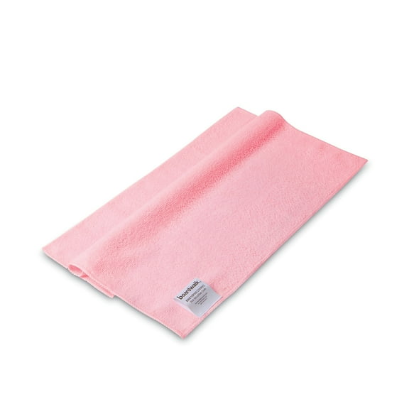 Boardwalk Microfiber Cleaning Cloths 16" x 16" Pink 24 Cloths/Pack (BWK16PINCLOTHV2)