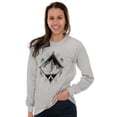 thumbnail image 4 of Spirit Mountain Diamond Spiritual Long Sleeve TShirt Men Women Brisco Brands S, 4 of 6