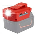 thumbnail image 4 of Adaptador de Batería con Luz LED Puerto Dual USB Tipo C para Batería Li-ion Makita/Dewalt/Bosch/Milwaukee/Black Decker 18V 20V, 4 of 19