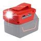 thumbnail image 3 of Adaptador de Batería con Luz LED Puerto Dual USB Tipo C para Batería Li-ion Makita/Dewalt/Bosch/Milwaukee/Black Decker 18V 20V, 3 of 19