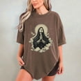 thumbnail image 5 of Virgin Mary Christian Graphic T-Shirt – Faith Comfort Colors Unisex Tee, Holy Spirit Prayer Church Shirt, Religious Gift for Christmas & Easter, 5 of 8