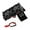 Black, variant on HILABEE RC Car Motor Cooling Fan Accessories Sturdy Aluminum Alloy for 3674 3650 550 Black