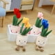 thumbnail image 5 of Plantas verdes y fragantes, adornos en macetas, muñecas, juguetes de peluche de color rojo y naranja, 5 of 5