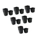 thumbnail image 5 of 60x Potes de vivería de plantas Cabotes de césped recipientes de plantas de plantas macetas de plántulas cuadradas 6.8cmx6.8cmx4.8cm, 5 of 8