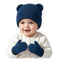 thumbnail image 5 of Leey-World Preemie Hats for Baby Girls Soft Newborn Beanies with Bear Ears Caps for Infant Girls Boys Cute Baby Nursery Hats, 5 of 8