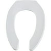 BEMIS 1955CT-000 Toilet Seat, Without Cover, Plastic, Elongated, White