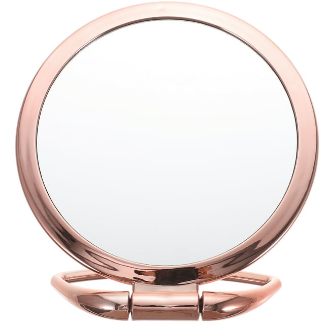 Milisten Magnifying Handheld Mirror Double Sided Folding Mirror Desktop Makeup Mirror
