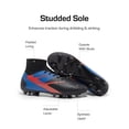 thumbnail image 3 of Botines de fútbol de caña alta para hombre DREAM PAIRS con cordones talla 10.5, 3 of 8
