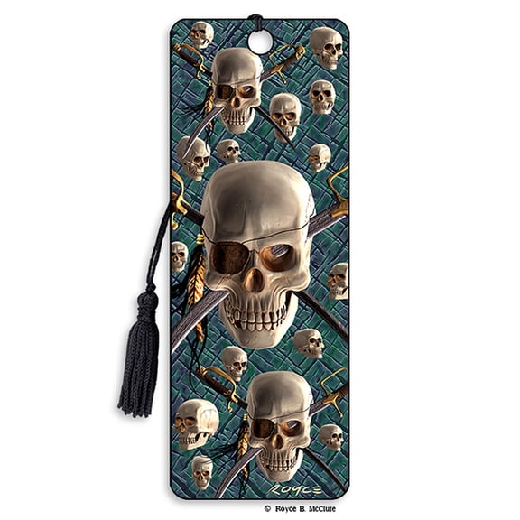 Royce 3D Bookmark - Patch (Skull), (Hardcover)
