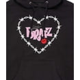 thumbnail image 3 of Bratz - Barbed Wire Heart - Men's Fleece Pullover Hoodie, 3 of 5