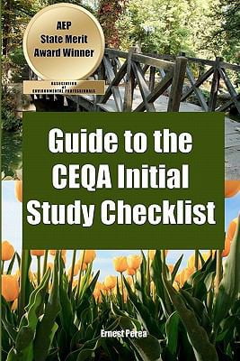 Pre-Owned Guide to the CEQA Initial Study Checklist (Paperback ...