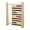 L-Beige, variant on Colorful abacus stand,Wooden Abacus for Ki-ds Math-Counting To-y, Multi-Color Counters, Counting T-oys for Presch-ool Learning & Development, Develops Coordination, Motor Skills(S-Khaki)