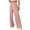 Pink, variant on Makaor Sweatpants for Women with Pockets Wide Leg Solid Baggy Athletic Pants with Elastic Waist Black L