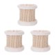 thumbnail image 4 of Jumpingount Bufanda Conjunto de gorro y guantes para niños Tejido elástico Elástico Protector térmico Clima frío Versátil Bufanda beige con bufanda beige 3Conjunto, 4 of 6