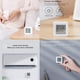 thumbnail image 1 of Para Xiaomi Mi Higrómetro Termómetro digital Termómetro Bluetooth Medidor profesional de temperatura y humedad interior para el hogar para la medición de la habitación Adepaton WLJ-2817, 1 of 4
