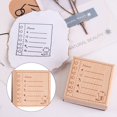 thumbnail image 5 of BUYISI 50Mm Retro Wooden Seals Set Date Alphabet Weather Calendar Message Frame Series Decoration For Diy Scrapbooking Journal Crafts C, 5 of 5