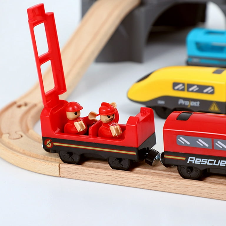 Electric Train Toys for Toddlers - Railway Locomotive Compatible
