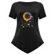 thumbnail image 4 of Día de la Independencia Moda Mujer Casual Manga corta Cuello redondo Impreso Tops Blusa Pompotops hkajfhjk468688, 4 of 5