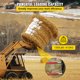 thumbnail image 4 of VEVOR Hay Spear 32" Bale Spear 1350 lbs Capacidad, Bale Spike Quick Attach Square Hay Bale Spears 1.4" Wide, Red Coated Bale Forks, Bale Hay Spike con tuerca hexagonal y manga para cubos Tractores, 4 of 9