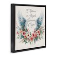 thumbnail image 3 of Stupell Industries French Country Floral Believe In Angels Black Floating Frame Canvas Art, 18 x 18, by Nicole DeCamp, 3 of 8